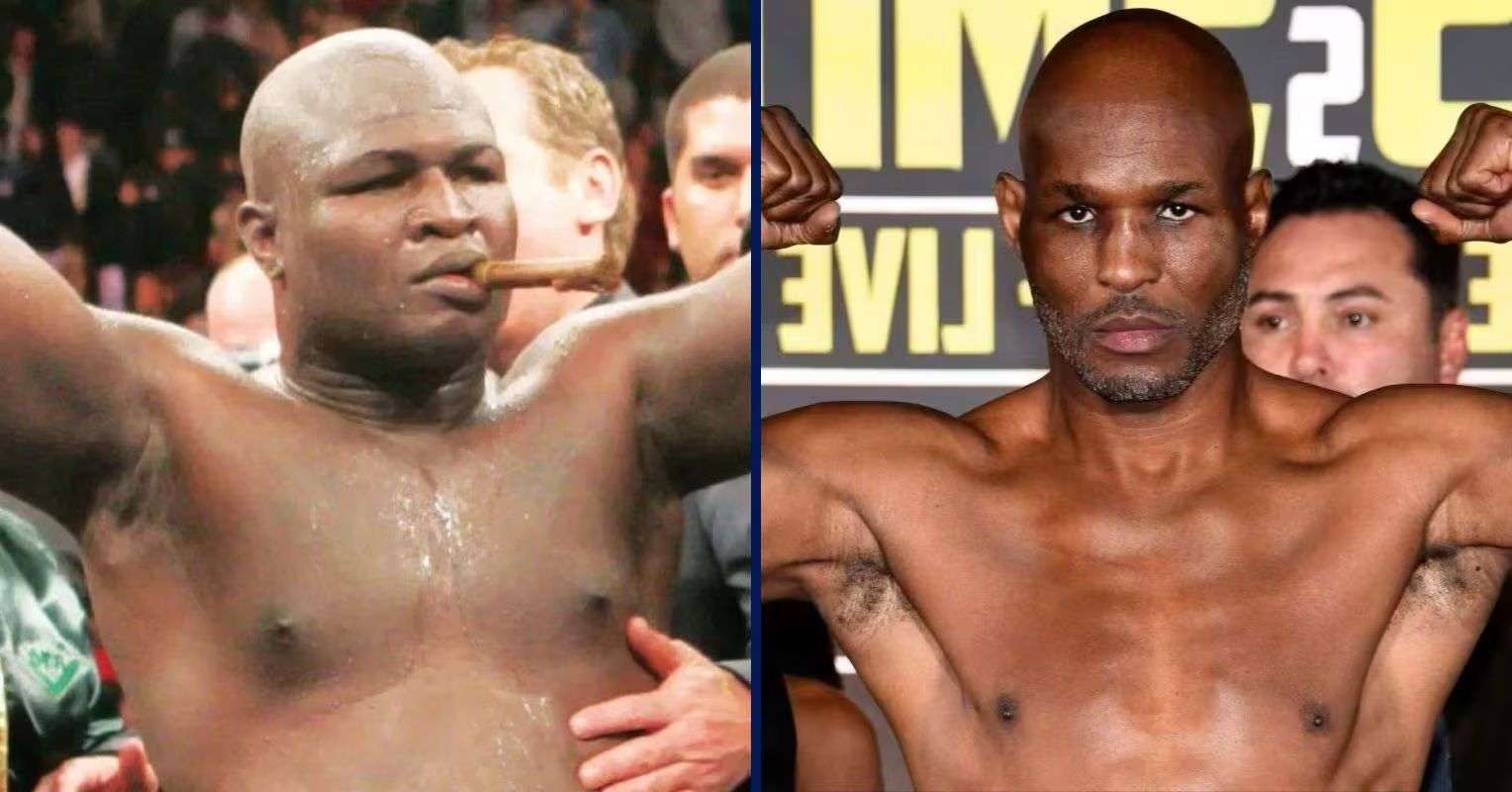 James Toney and Bernard Hopkins