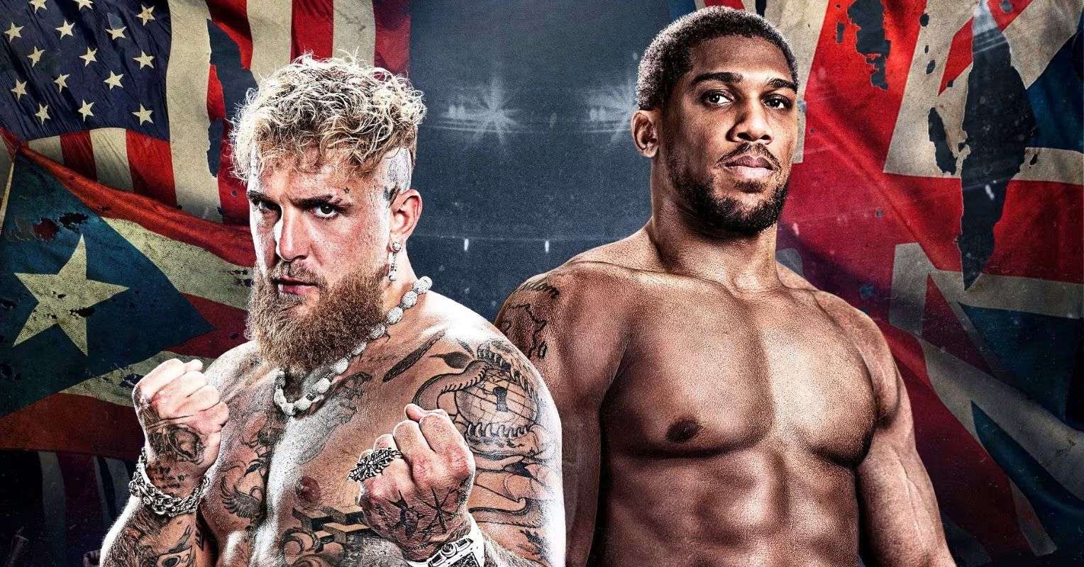 Jake Paul and Anthony Joshua