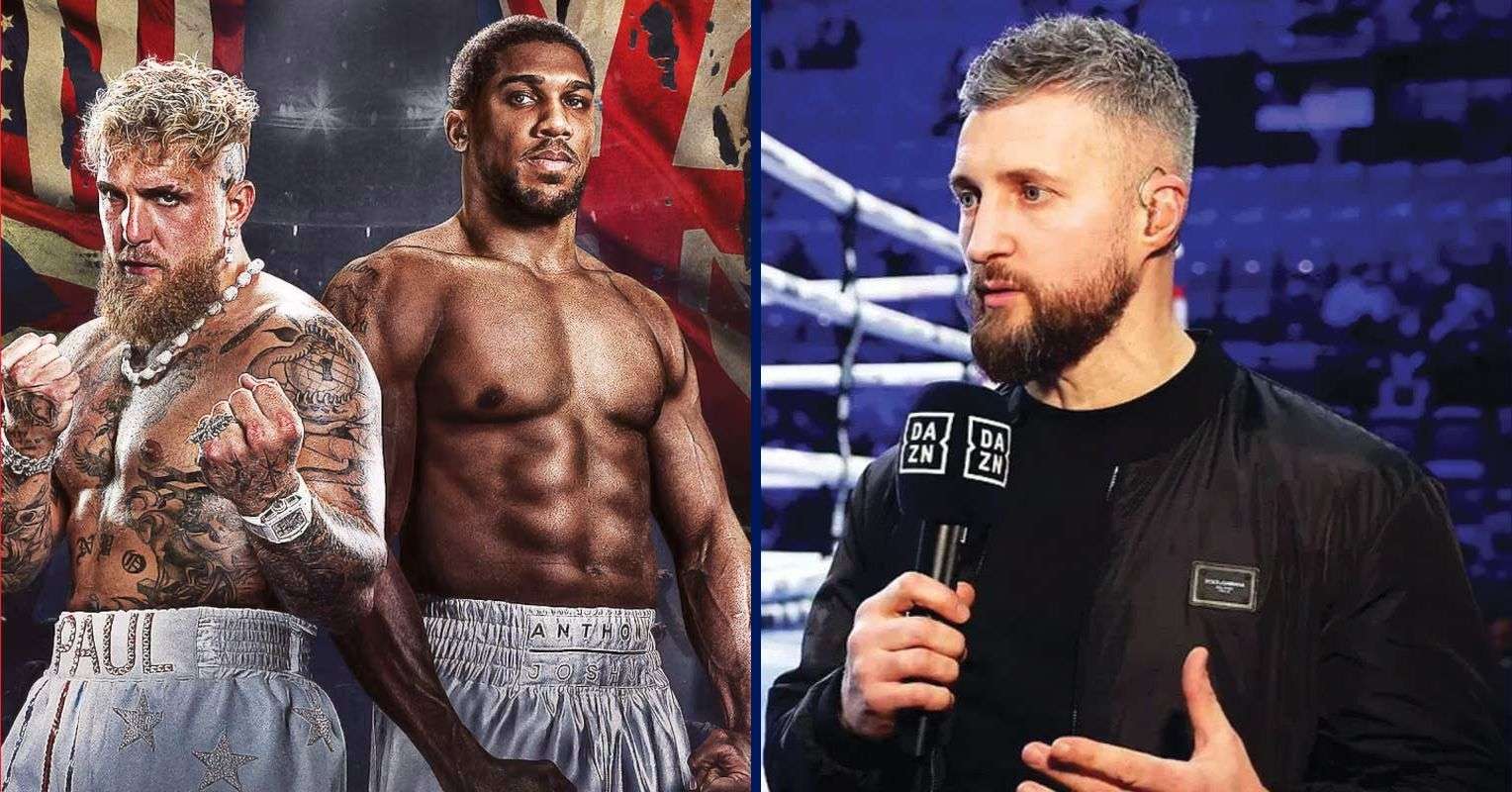Jake Paul, Anthony Joshua and Carl Froch