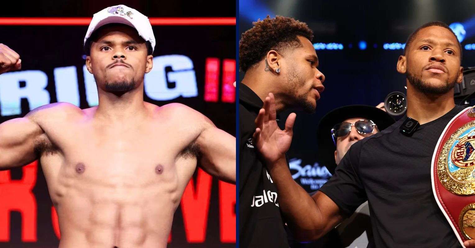 Shakur Stevenson, Devin Haney and Brian Norman Jr
