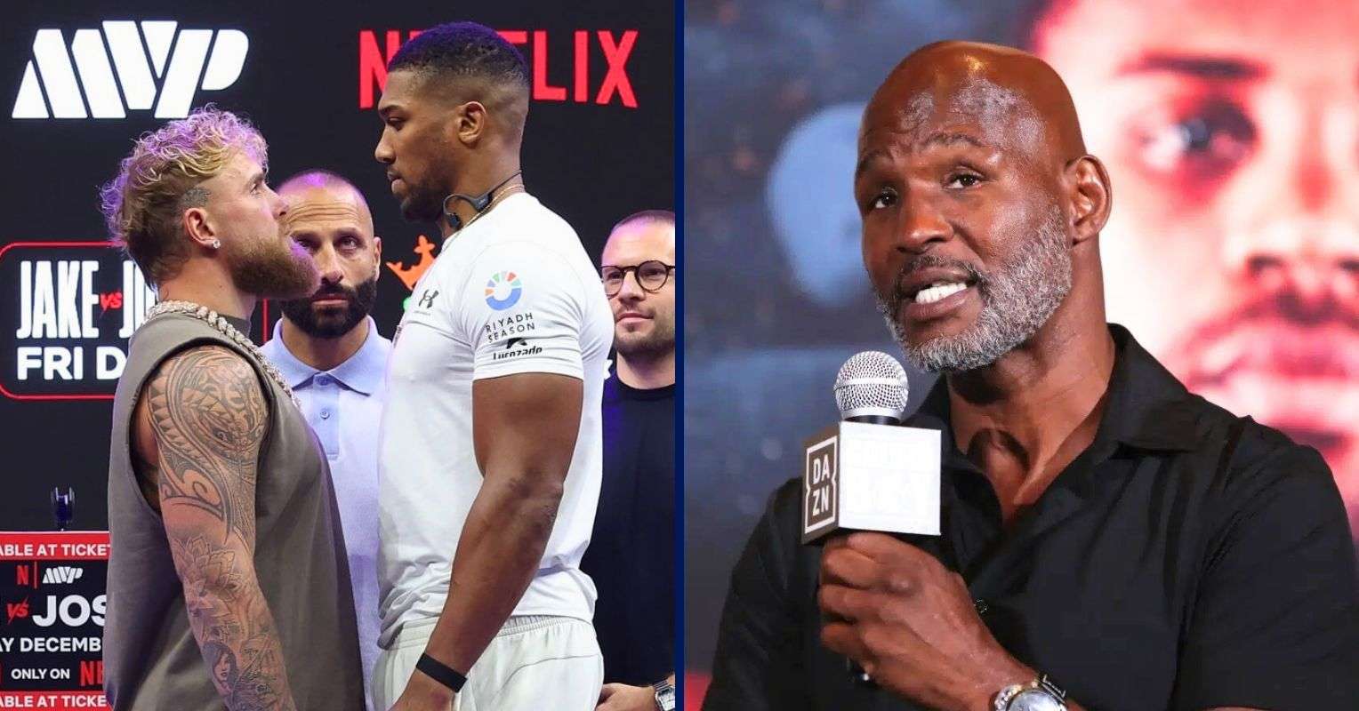 Jake Paul, Anthony Joshua and Bernard Hopkins