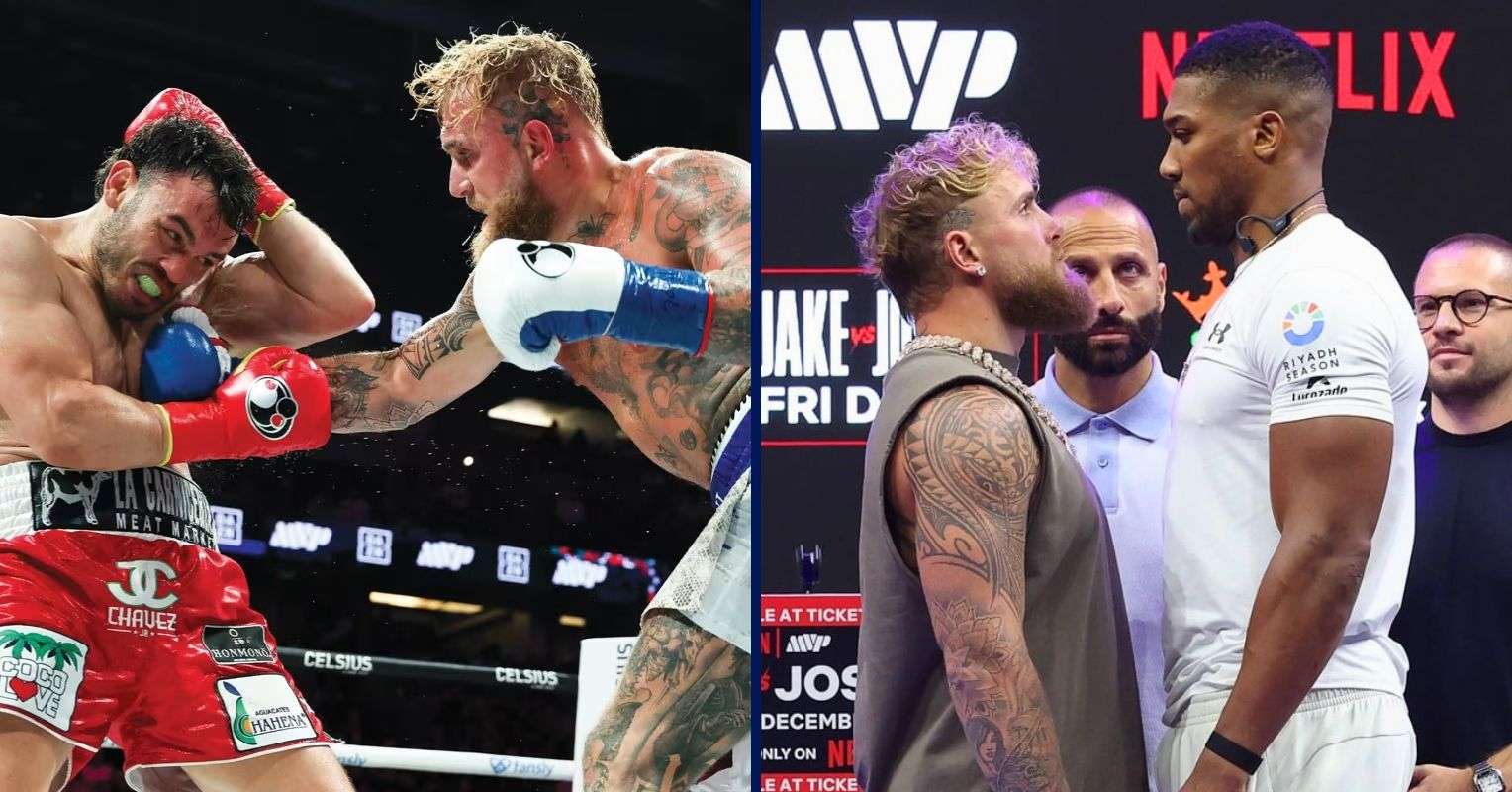 Jake Paul, Julio Cesar Chavez Jr and Anthony Joshua