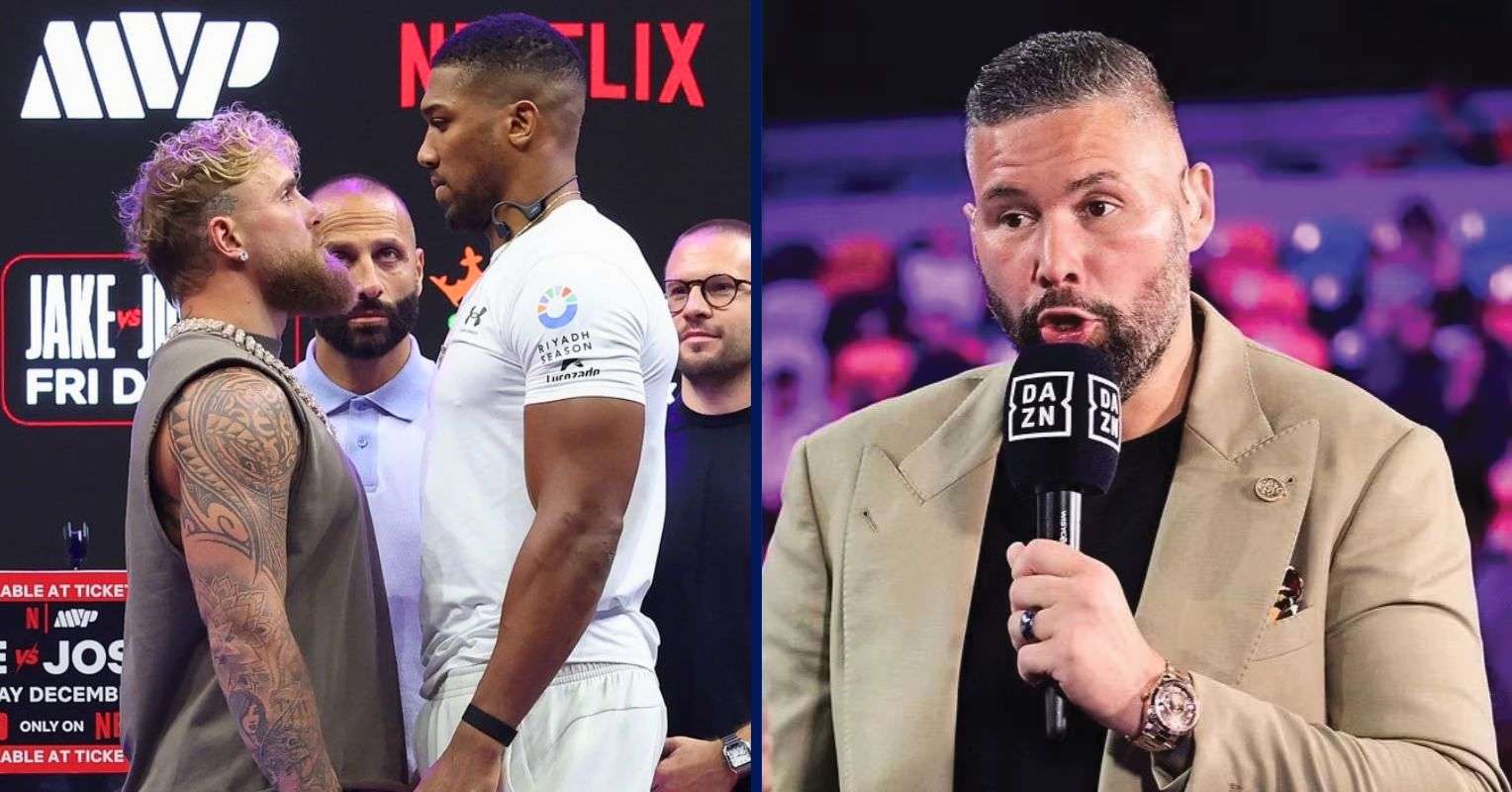 Jake Paul, Anthony Joshua and Tony Bellew