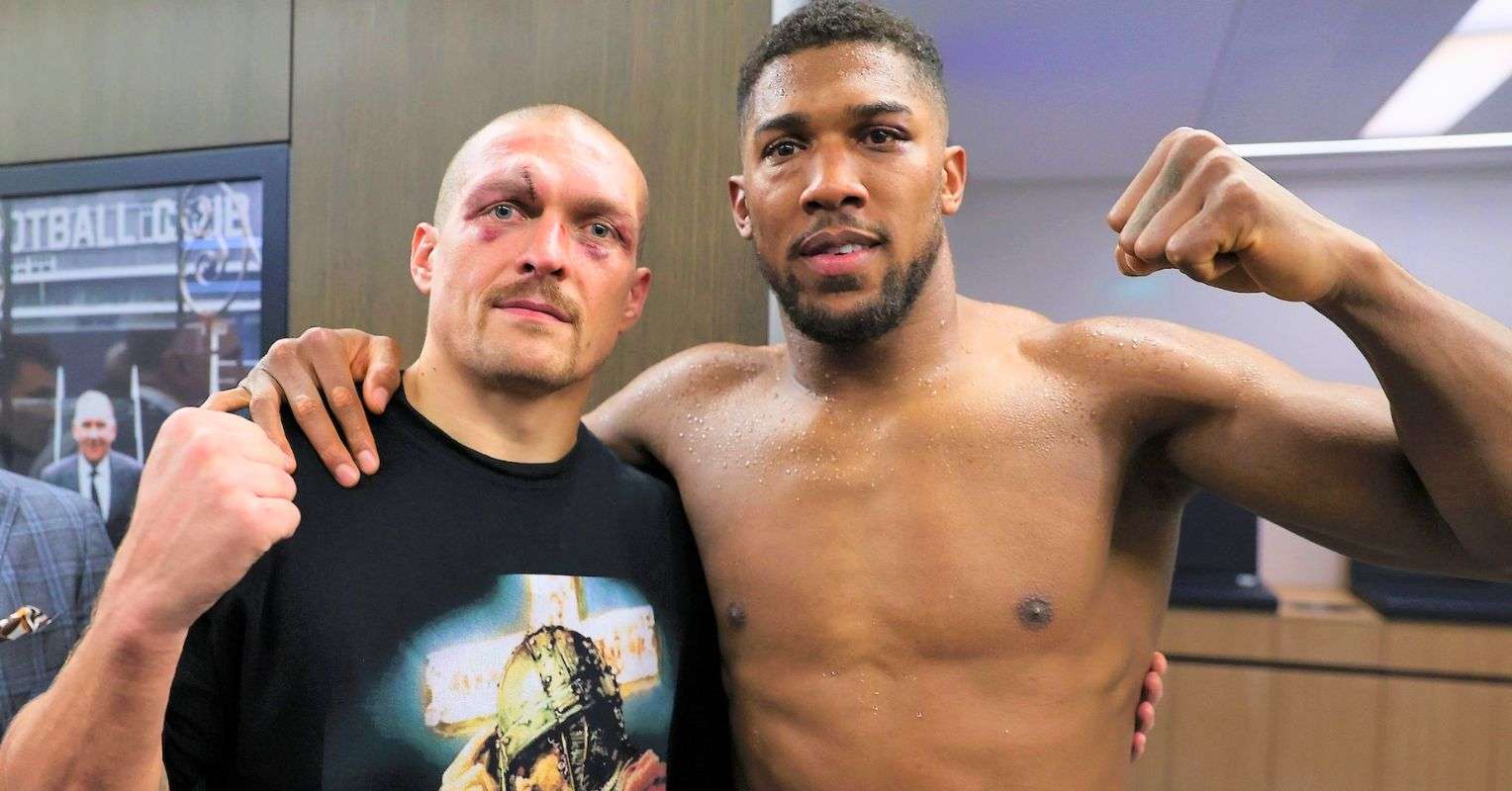 Oleksandr Usyk and Anthony Joshua