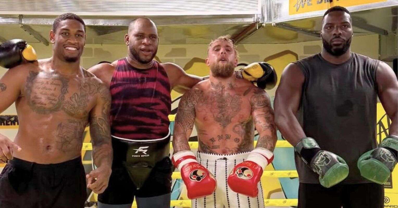 Jake Paul and sparring partners