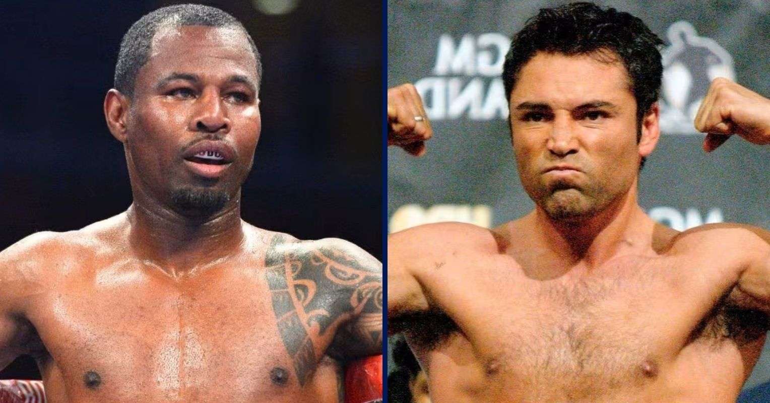 Shane Mosley and Oscar De La Hoya