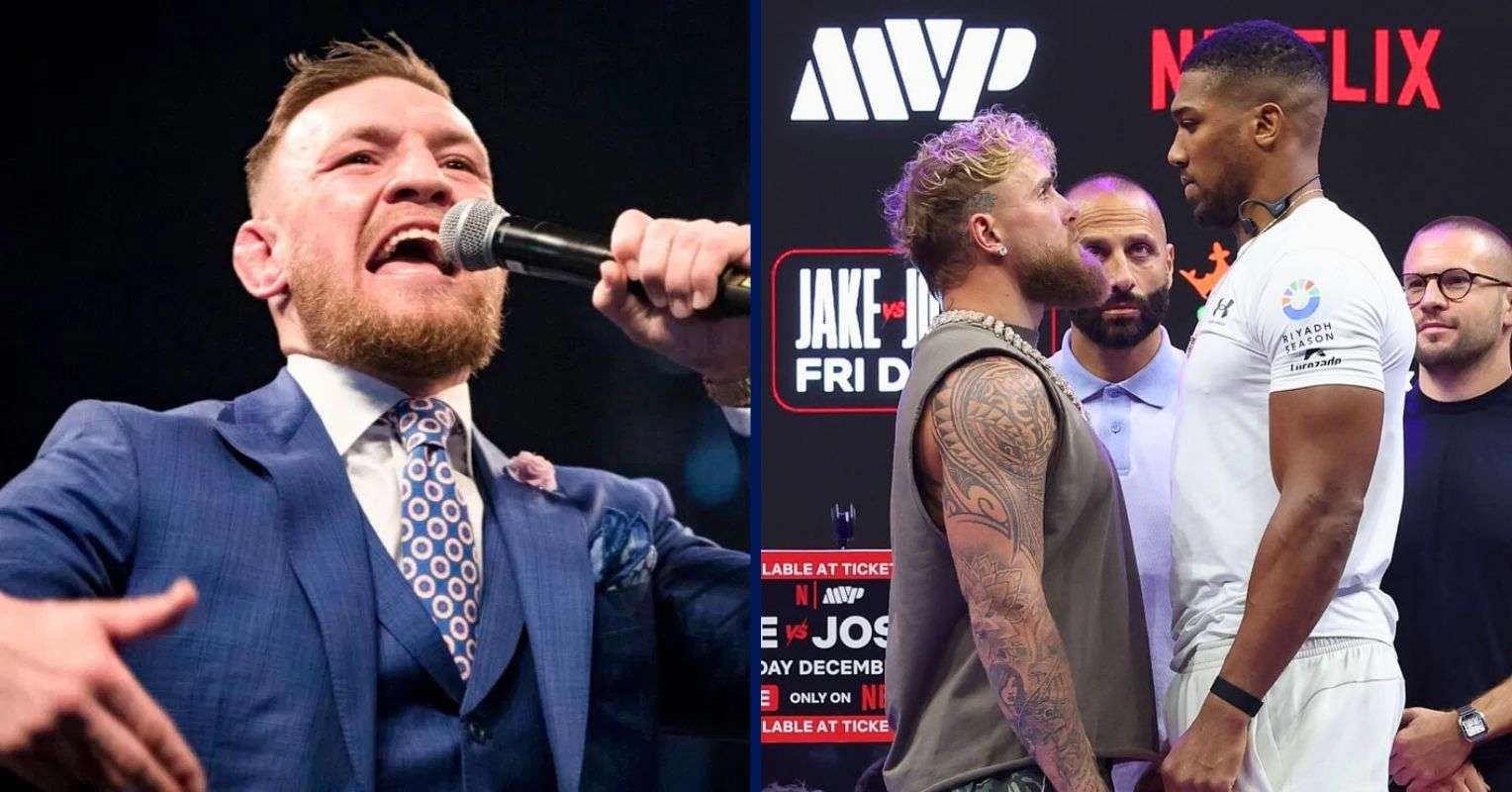 Conor McGregor, Jake Paul and Anthony Joshua