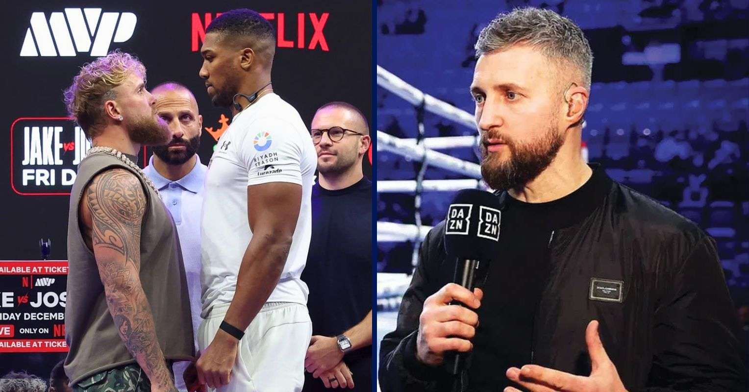 Jake Paul, Anthony Joshua and Carl Froch