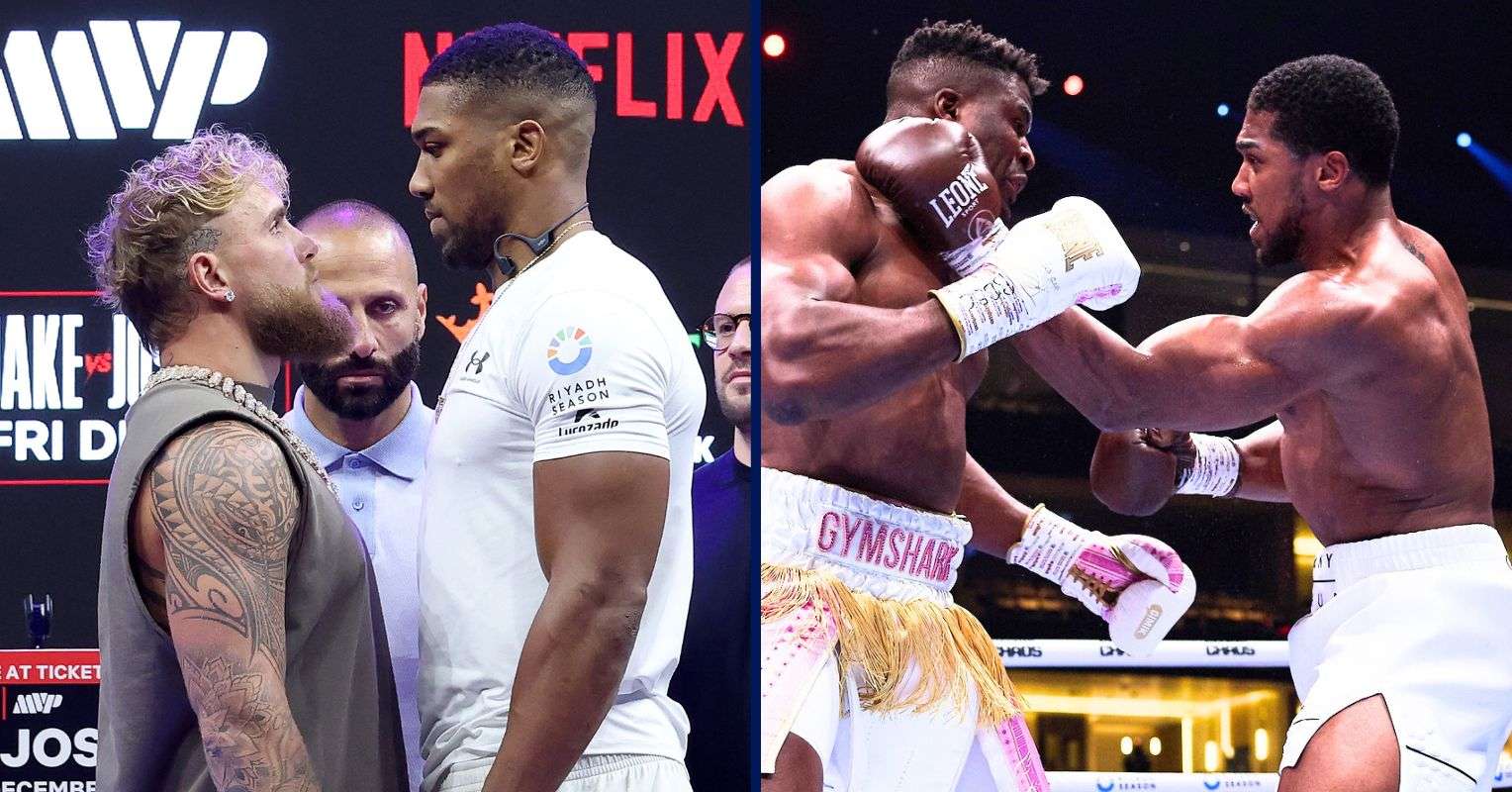 Ngannou, Jake Paul and Anthony Joshua