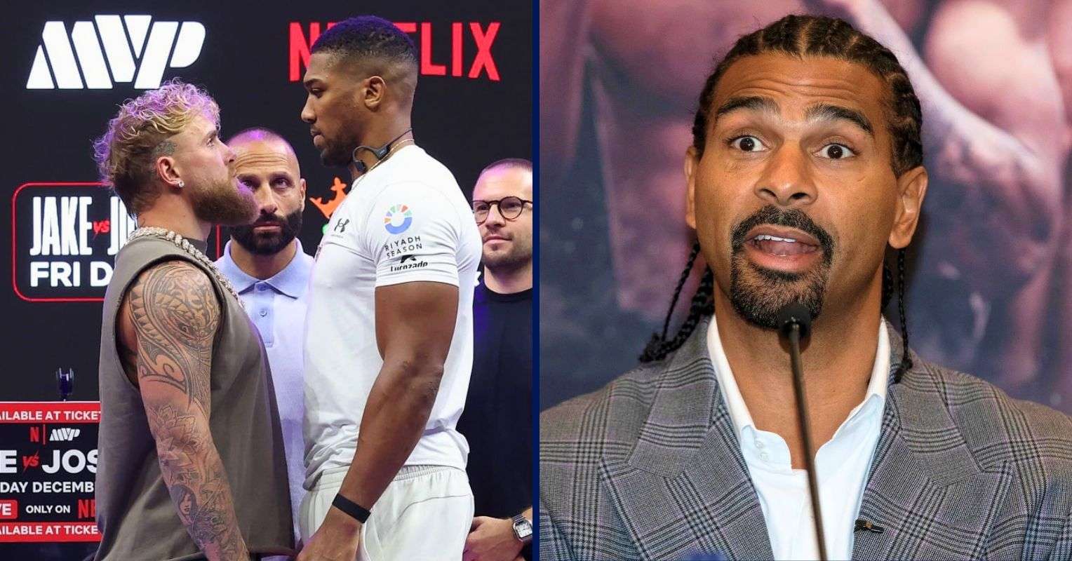Jake Paul, Anthony Joshua and David Haye