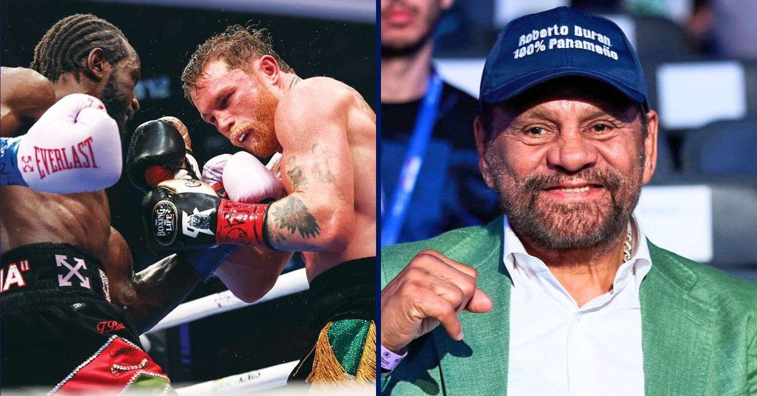 Terence Crawford, Canelo Alvarez and Roberto Duran