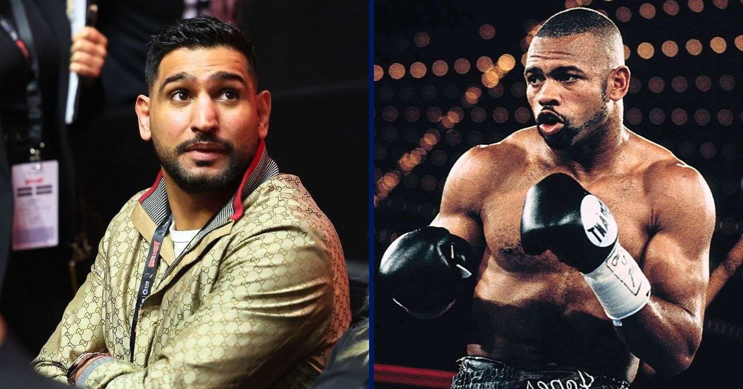 Amir Khan and Roy Jones Jr