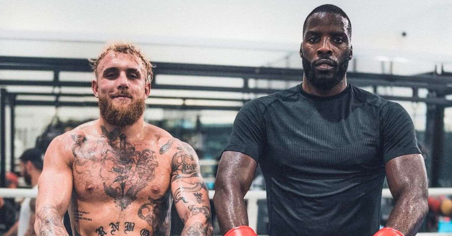 Jake Paul and Lawrence Okolie
