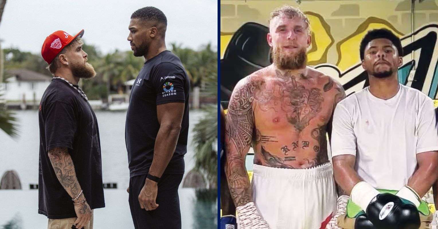 Jake Paul, Anthony Joshua and Shakur Stevenson