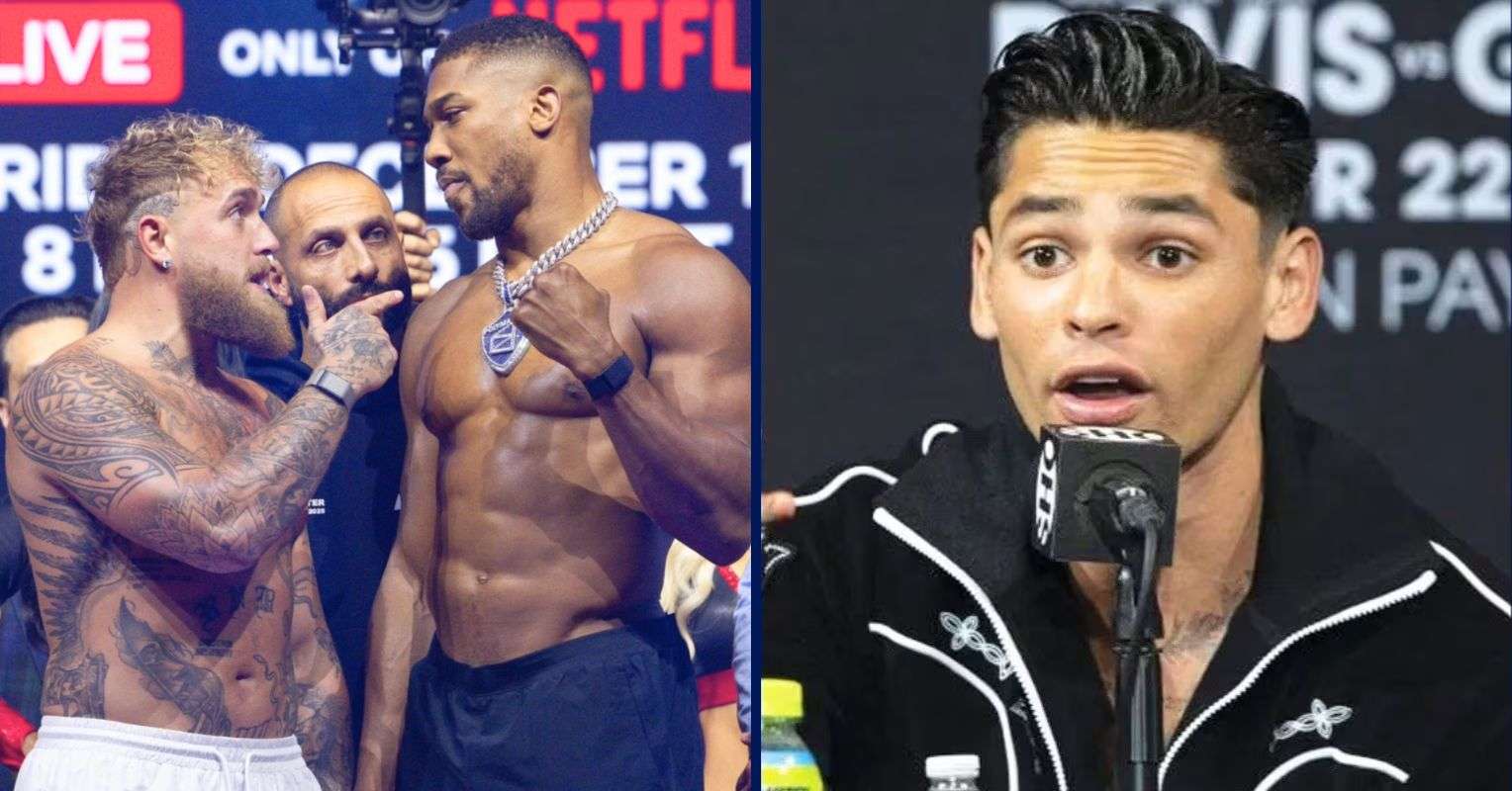 Jake Paul, Anthony Joshua and Ryan Garcia