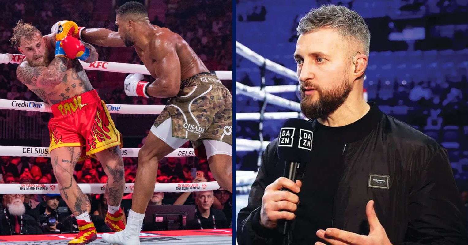 Anthony Joshua, Jake Paul and Carl Froch