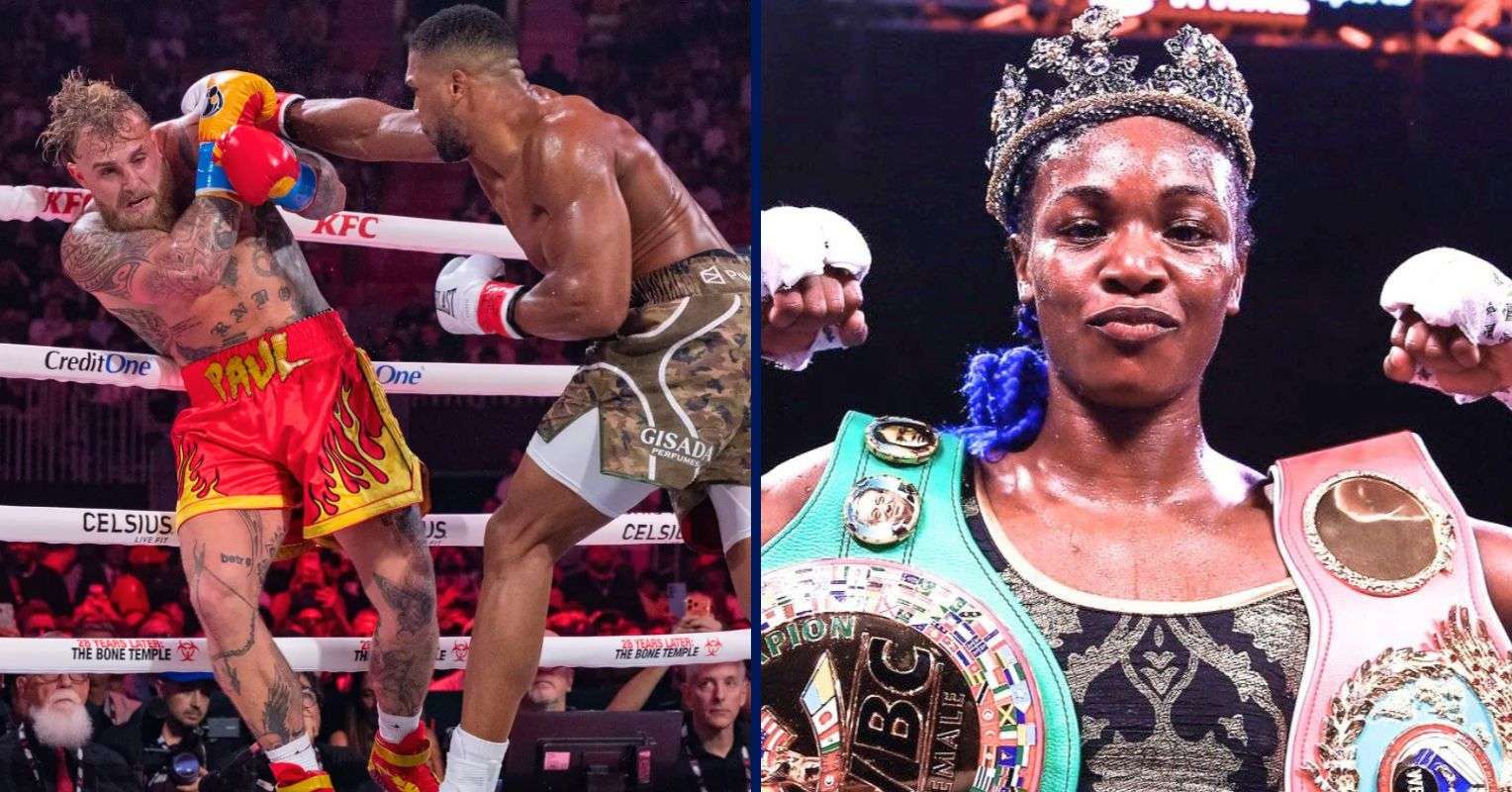 Claressa Shields, Anthony Joshua and Jake Paul