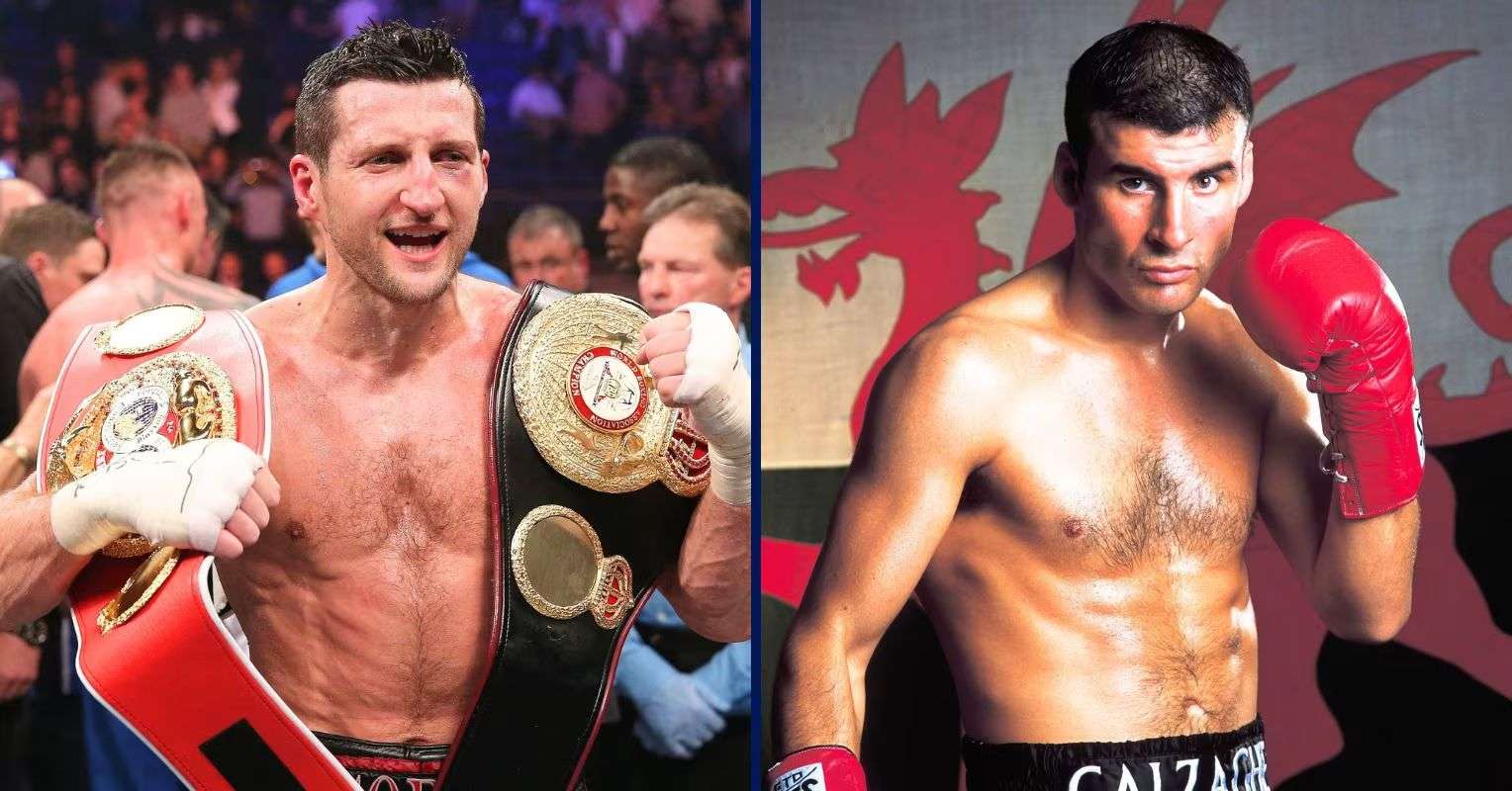 Carl Froch and Joe Calzaghe