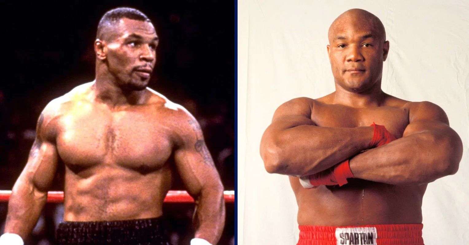 Mike Tyson and George Foreman