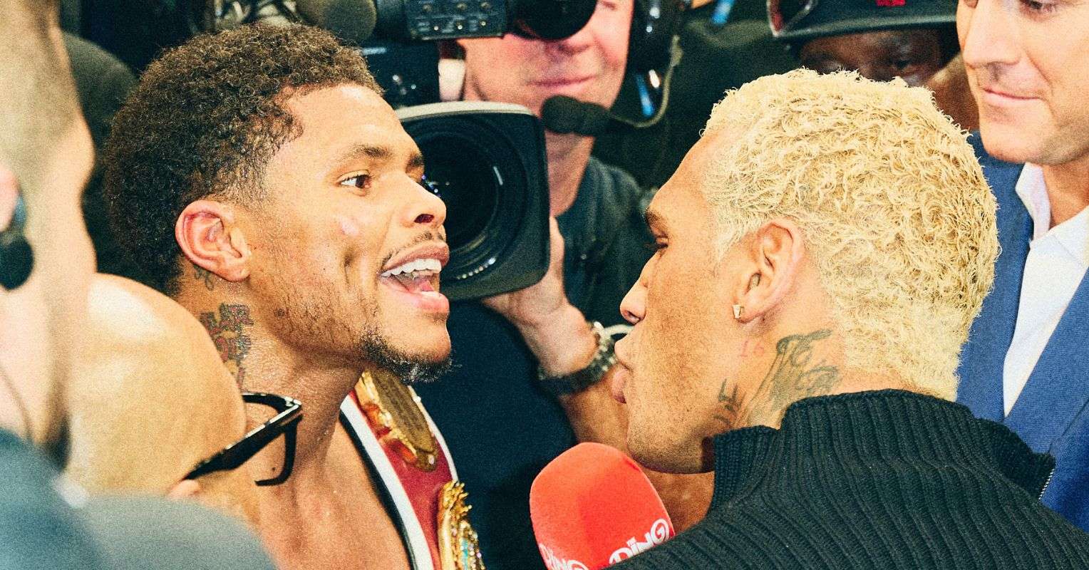 Shakur Stevenson and Conor Benn