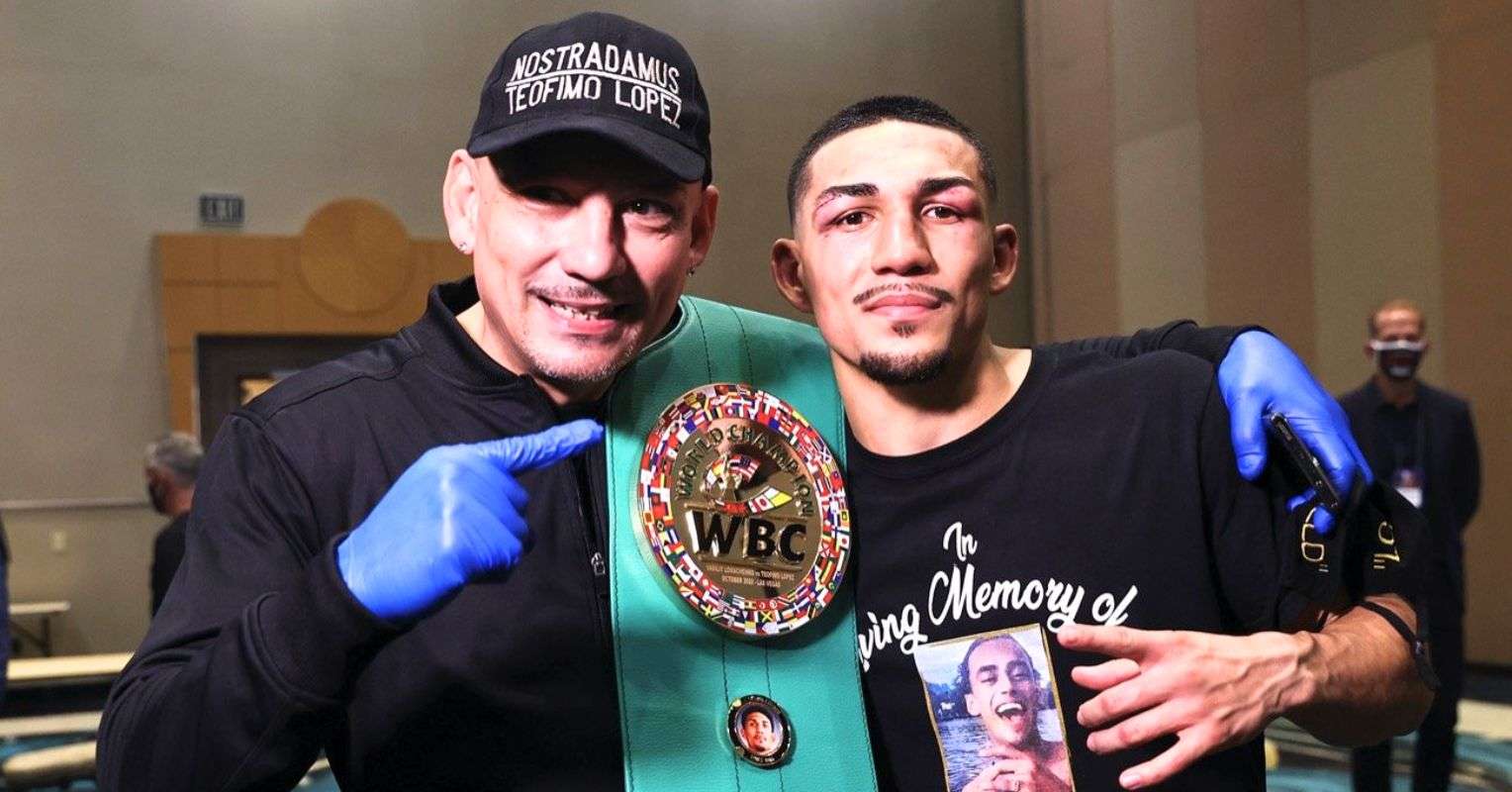 Teofimo Lopez Jr and Sr