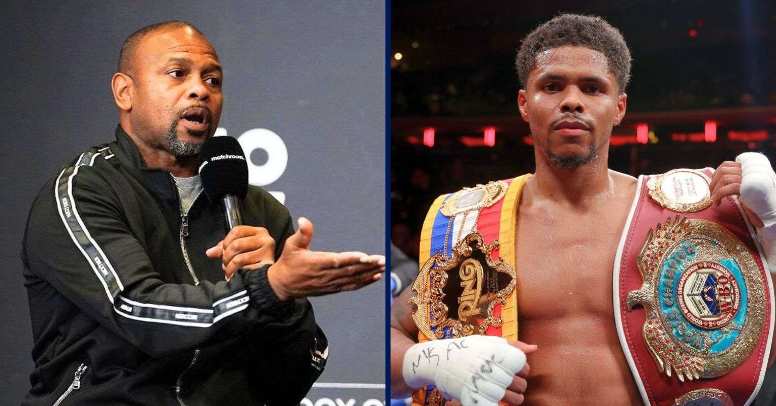 Roy Jones Jr and Shakur Stevenson