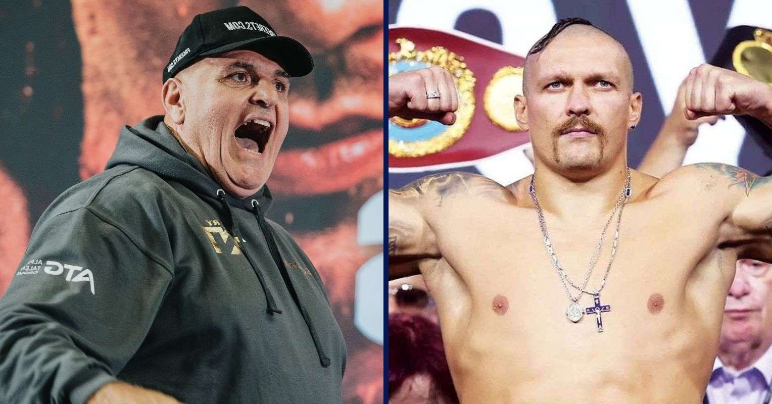 John Fury and Oleksandr Usyk