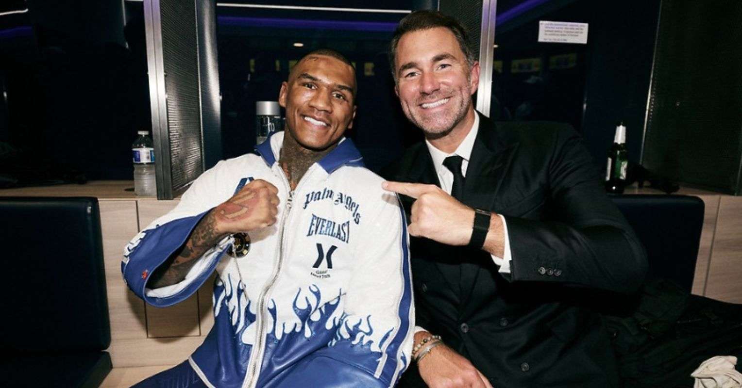 Conor Benn and Eddie Hearn