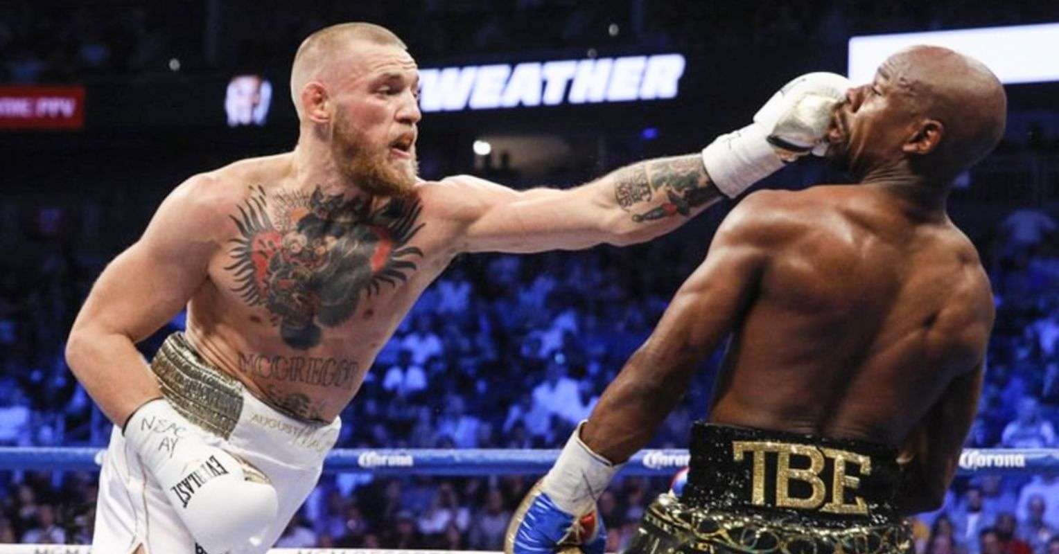 Conor McGregor and Floyd Mayweather