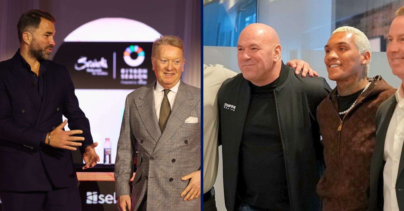 Eddie Hearn, Frank Warren, Dana White and Conor Benn