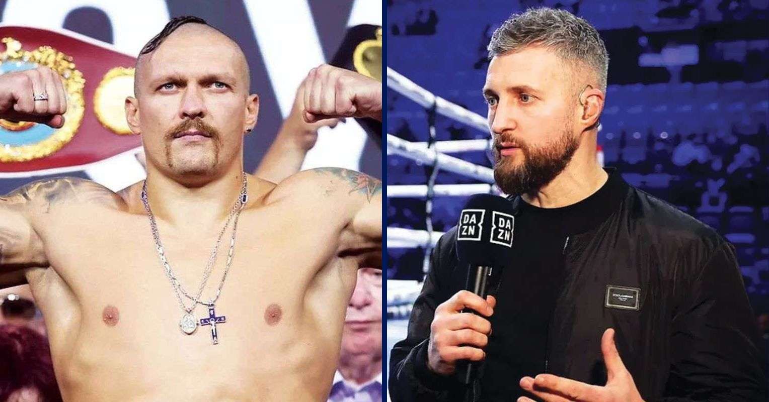 Oleksandr Usyk and Carl Froch