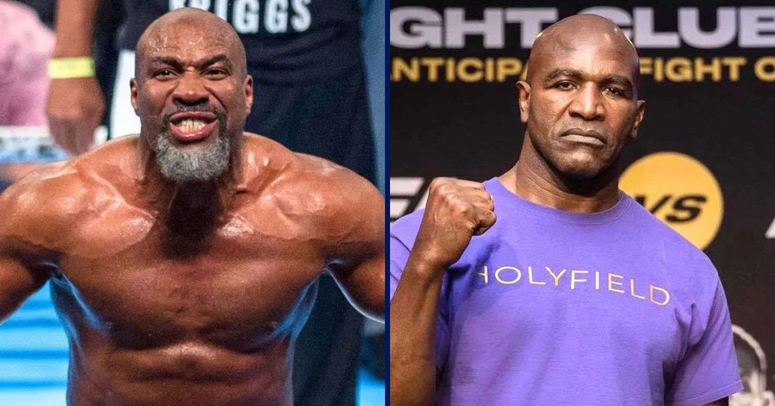 Shannon Briggs and Evander Holyfield