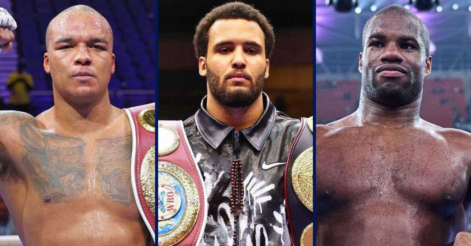 Fabio Wardley, Moses Itauma and Daniel Dubois