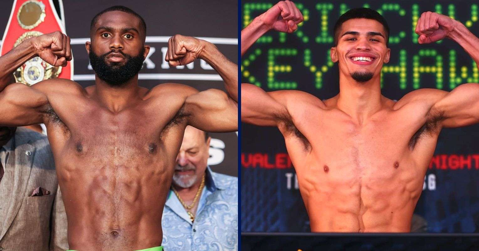 Jaron Ennis and Xander Zayas