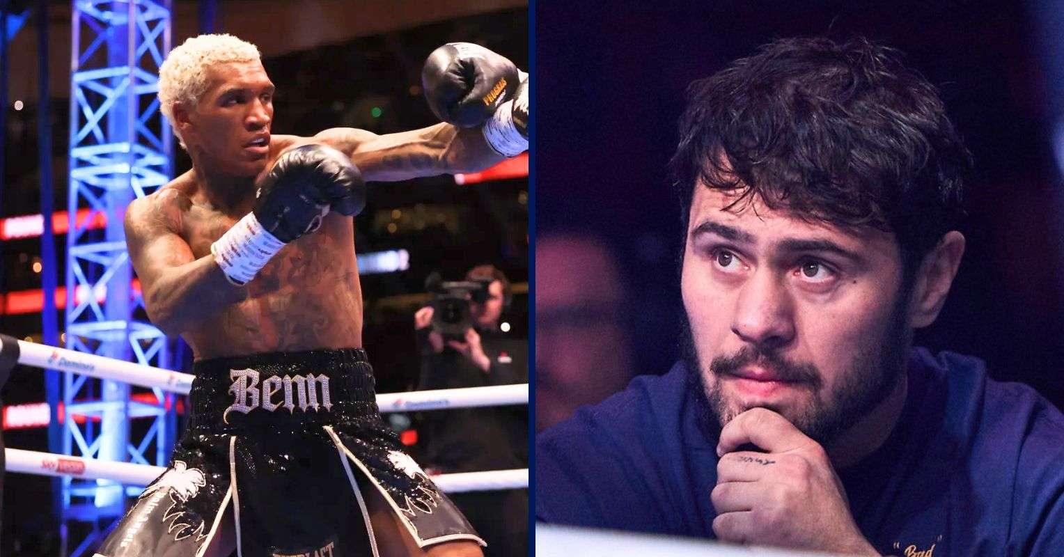 Conor Benn and Dave Allen