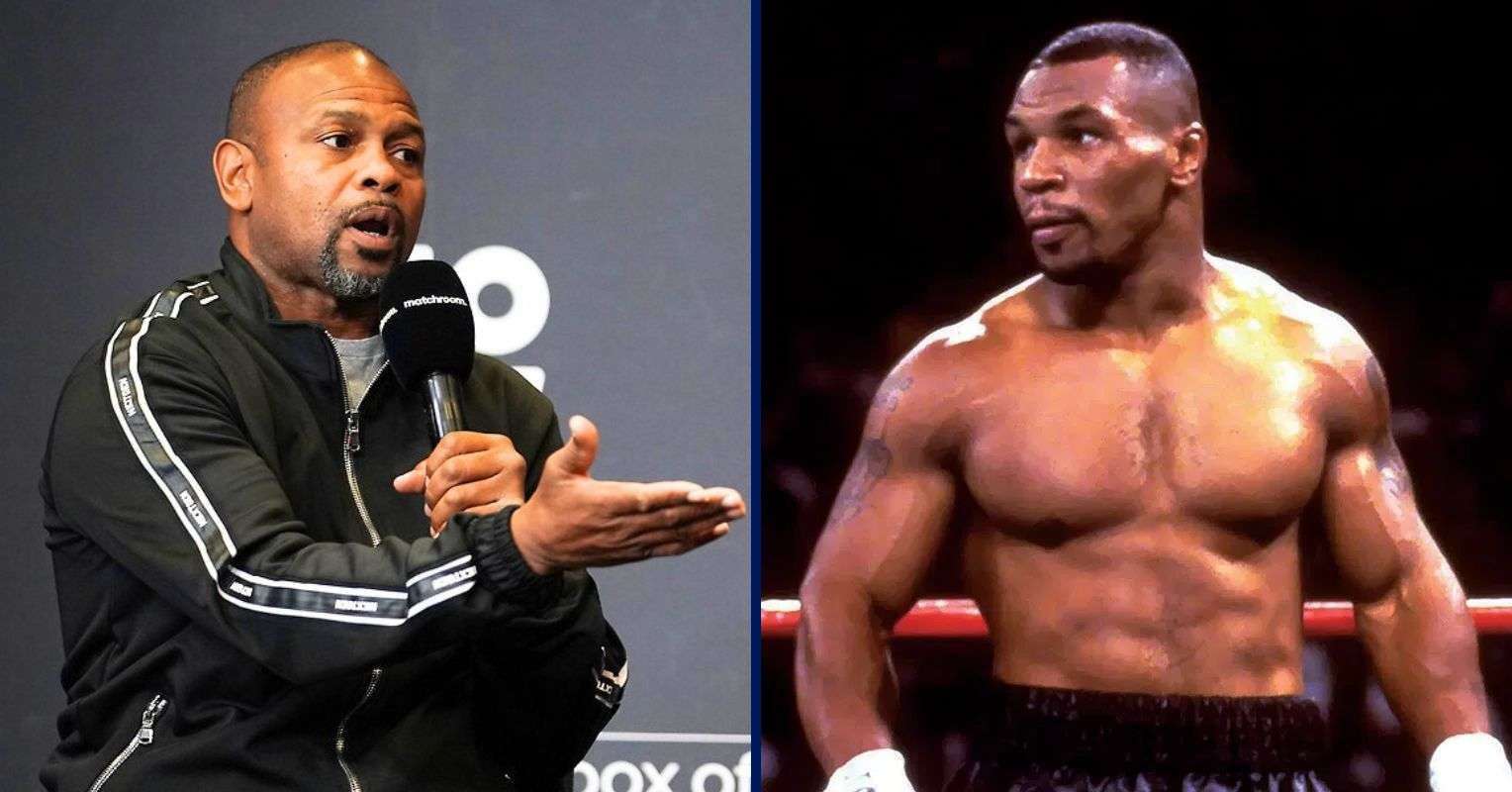 Roy Jones Jr and Mike Tyson