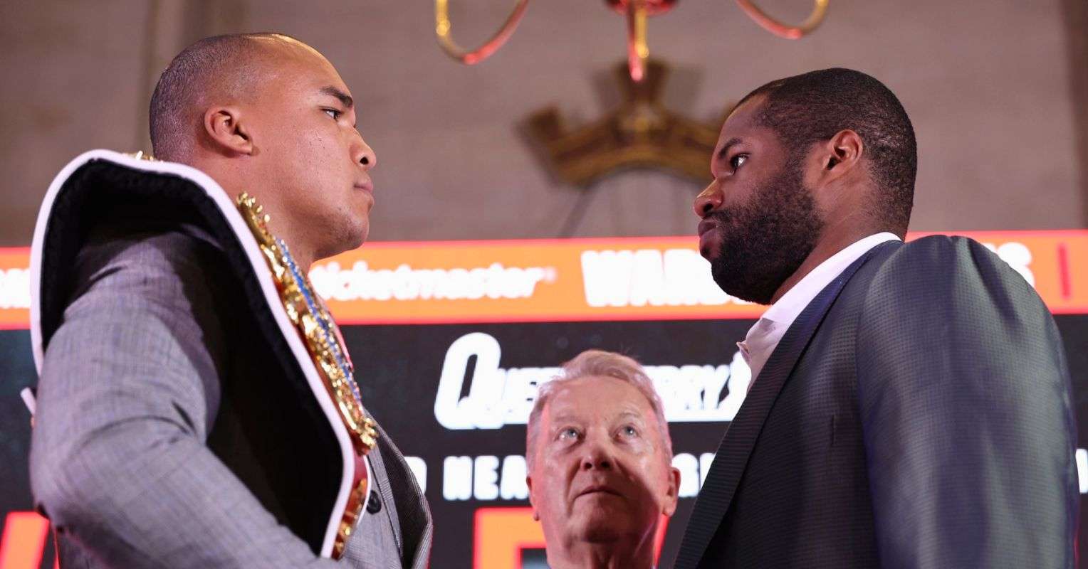 Fabio Wardley and Daniel Dubois