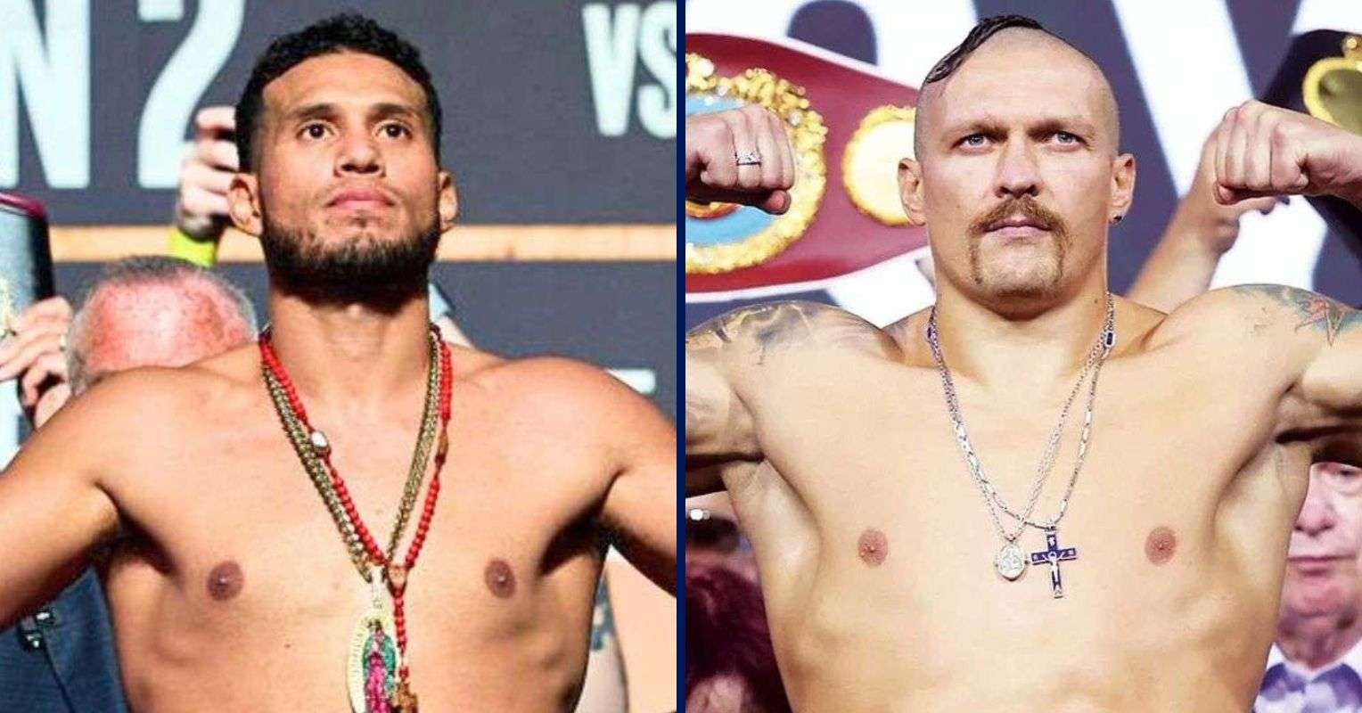 David Benavidez and Oleksandr Usyk