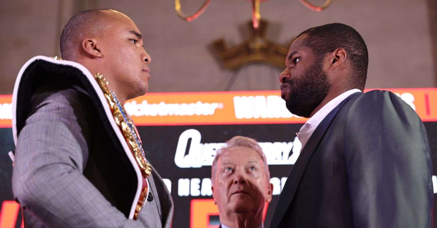 Fabio Wardley and Daniel Dubois