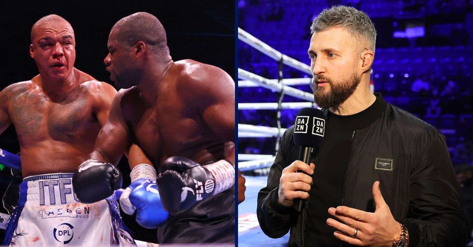 Fabio Wardley, Daniel Dubois and Carl Froch