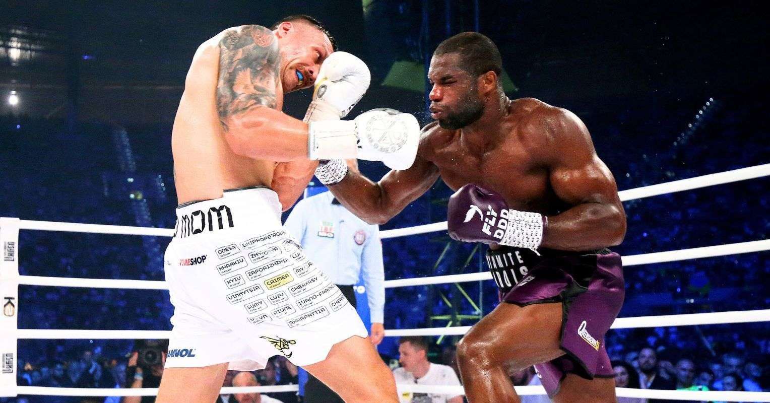 Oleksandr Usyk and Daniel Dubois