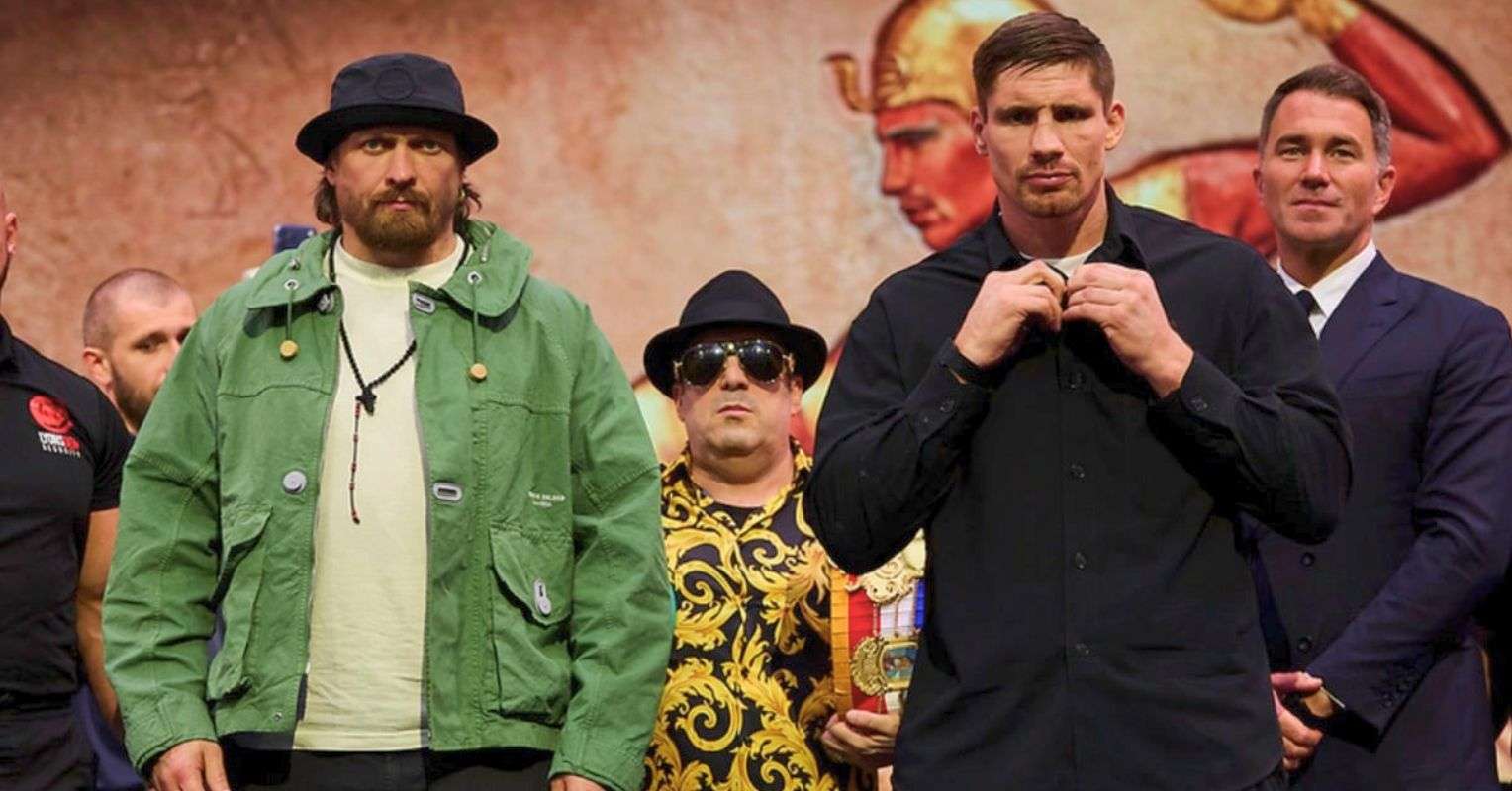 Oleksandr Usyk and Rico Verhoeven