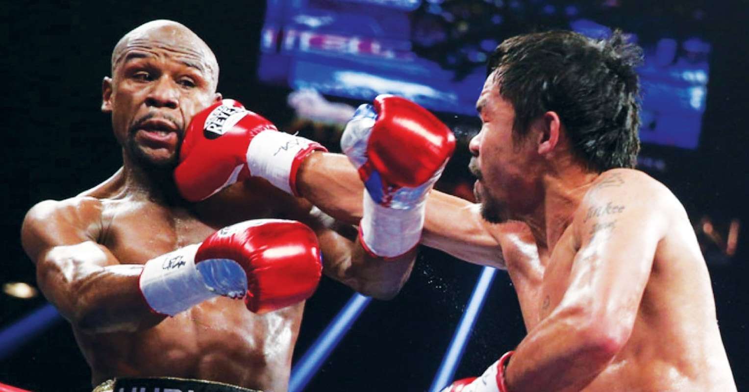 Floyd Mayweather and Manny Pacquiao