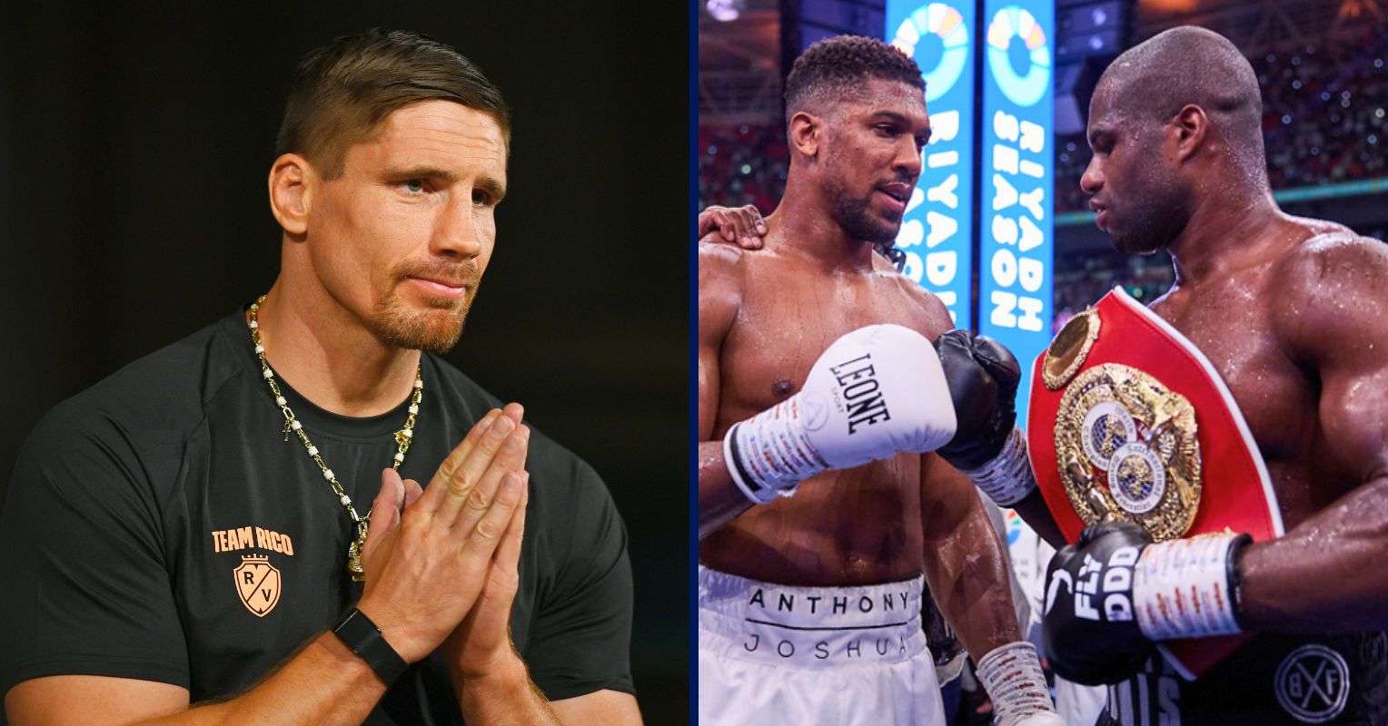 Rico Verhoeven, Anthony Joshua and Daniel Dubois