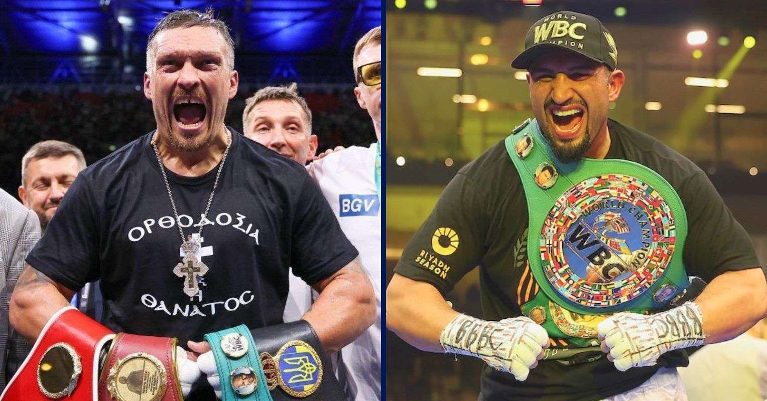 Oleksandr Usyk and Agit Kabayel