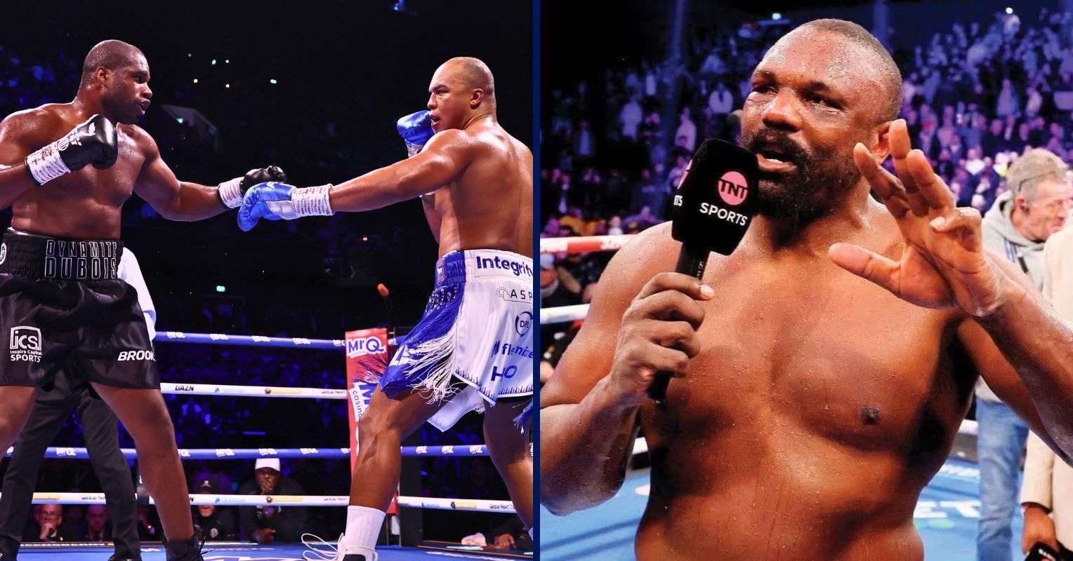 Fabio Wardley, Daniel Dubois and Derek Chisora