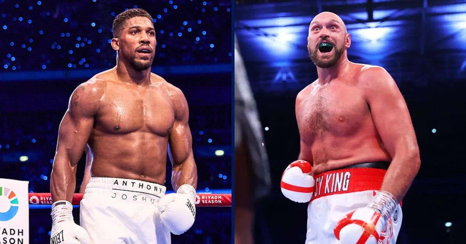 Anthony Joshua and Tyson Fury