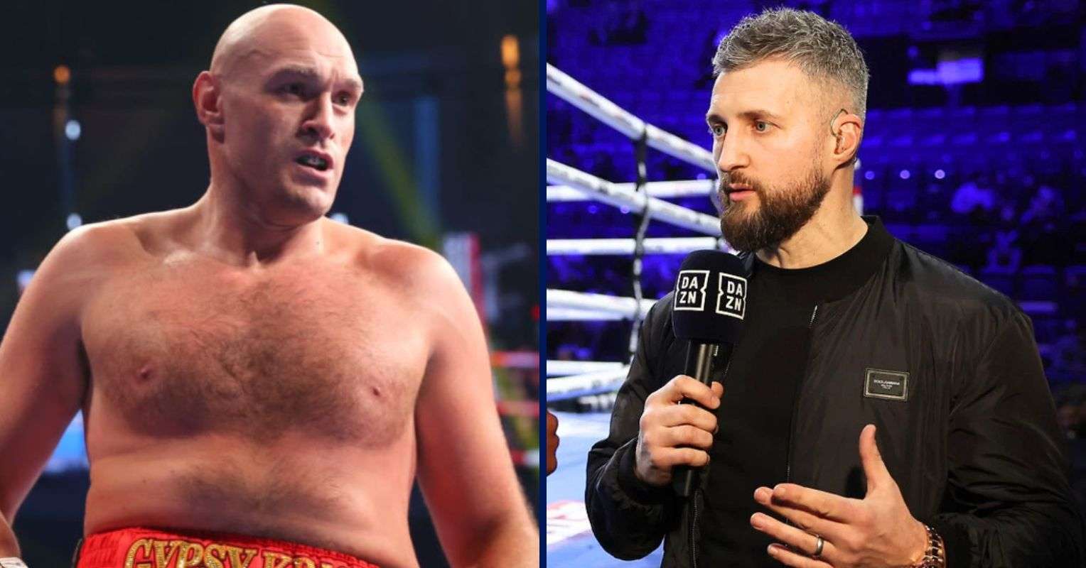 Tyson Fury and Carl Froch