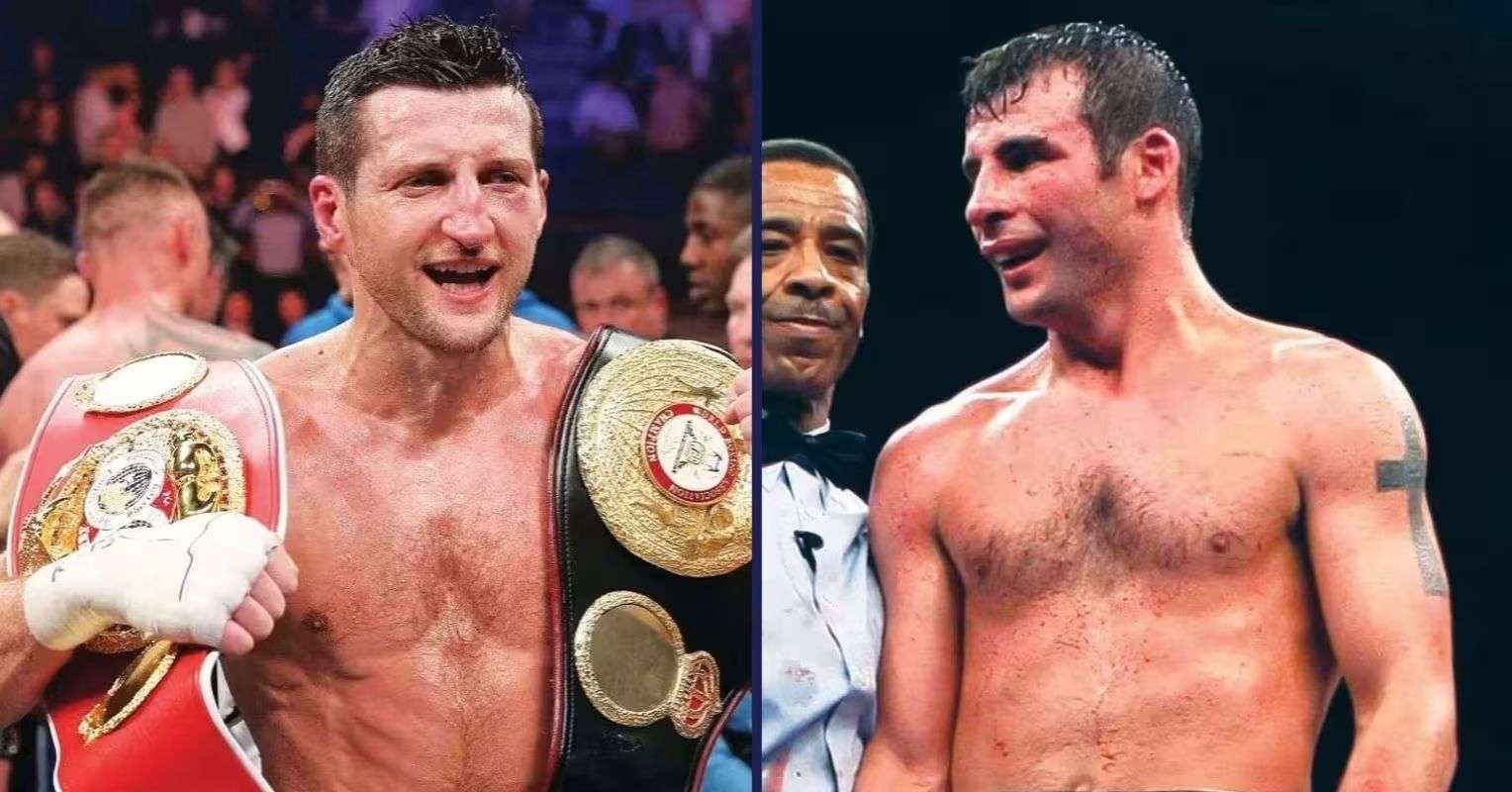 Carl Froch and Joe Calzaghe