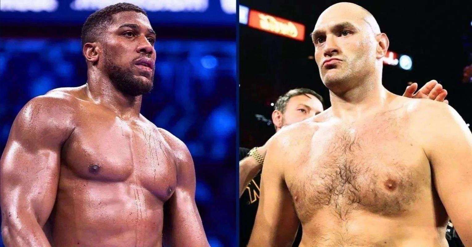 Anthony Joshua and Tyson Fury